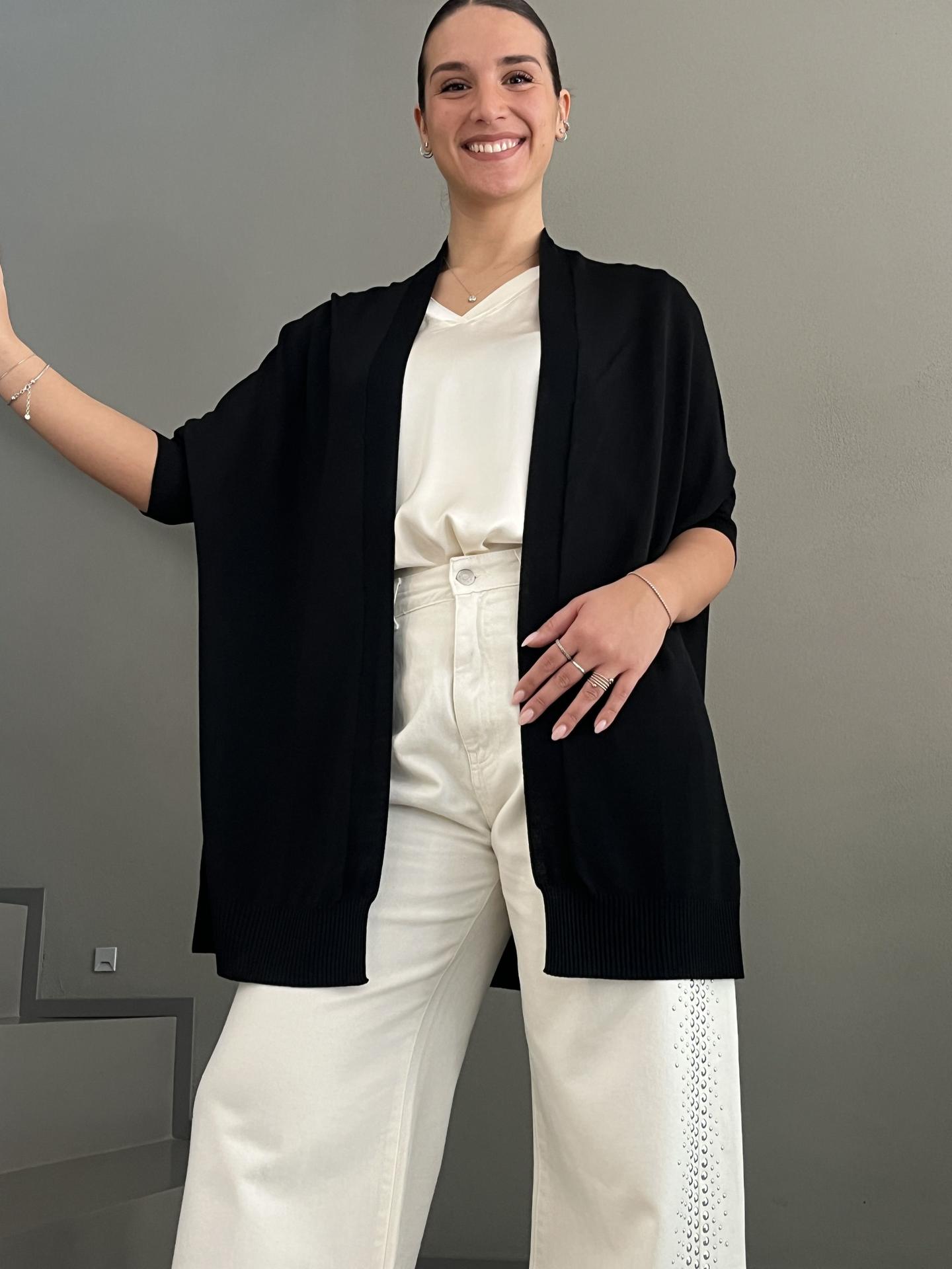 MAGLIA SUSY STAR ST521539 NERO