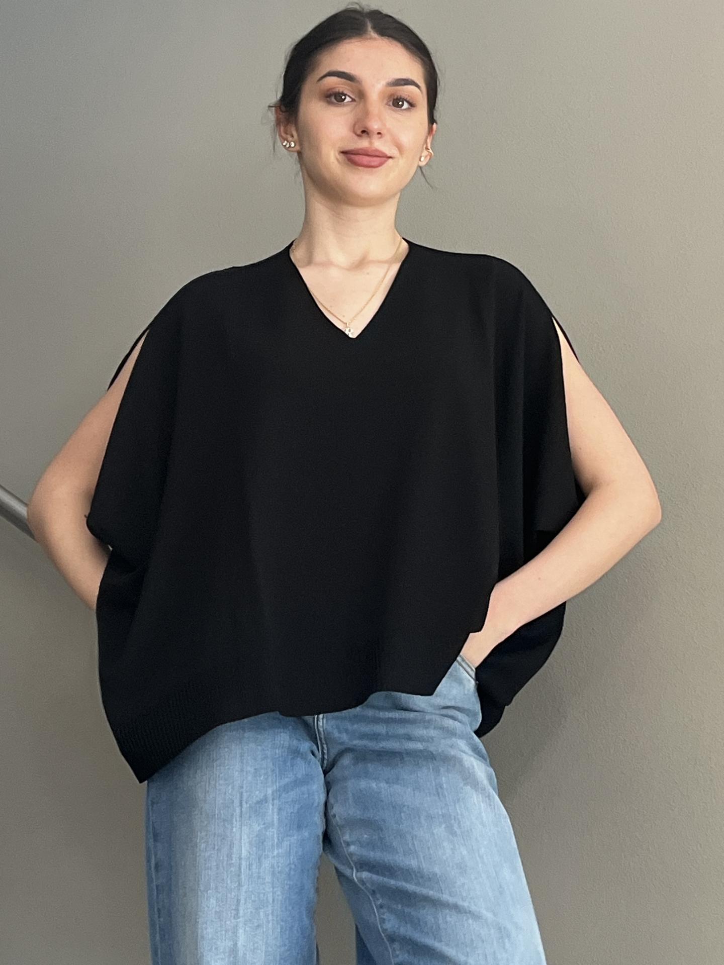 MAGLIA SUSY STAR ST52154 NERO