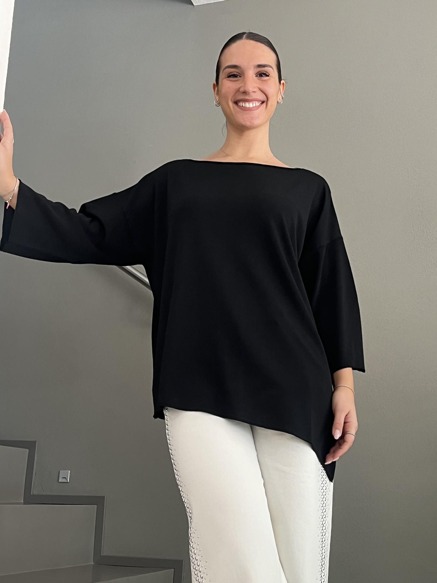 MAGLIA SUSY STAR ST61121 NERO