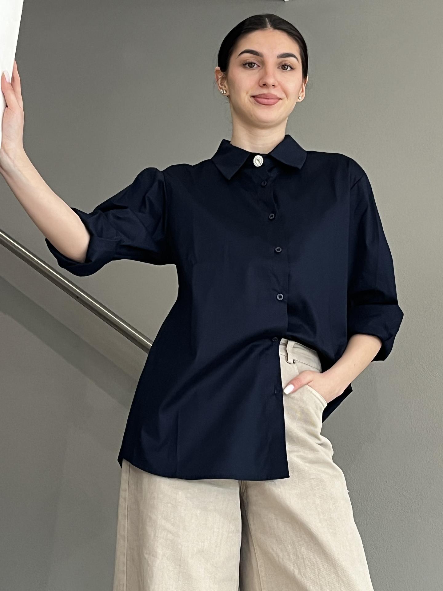 CAMICIA SUSY STAR ST80PC BLUE