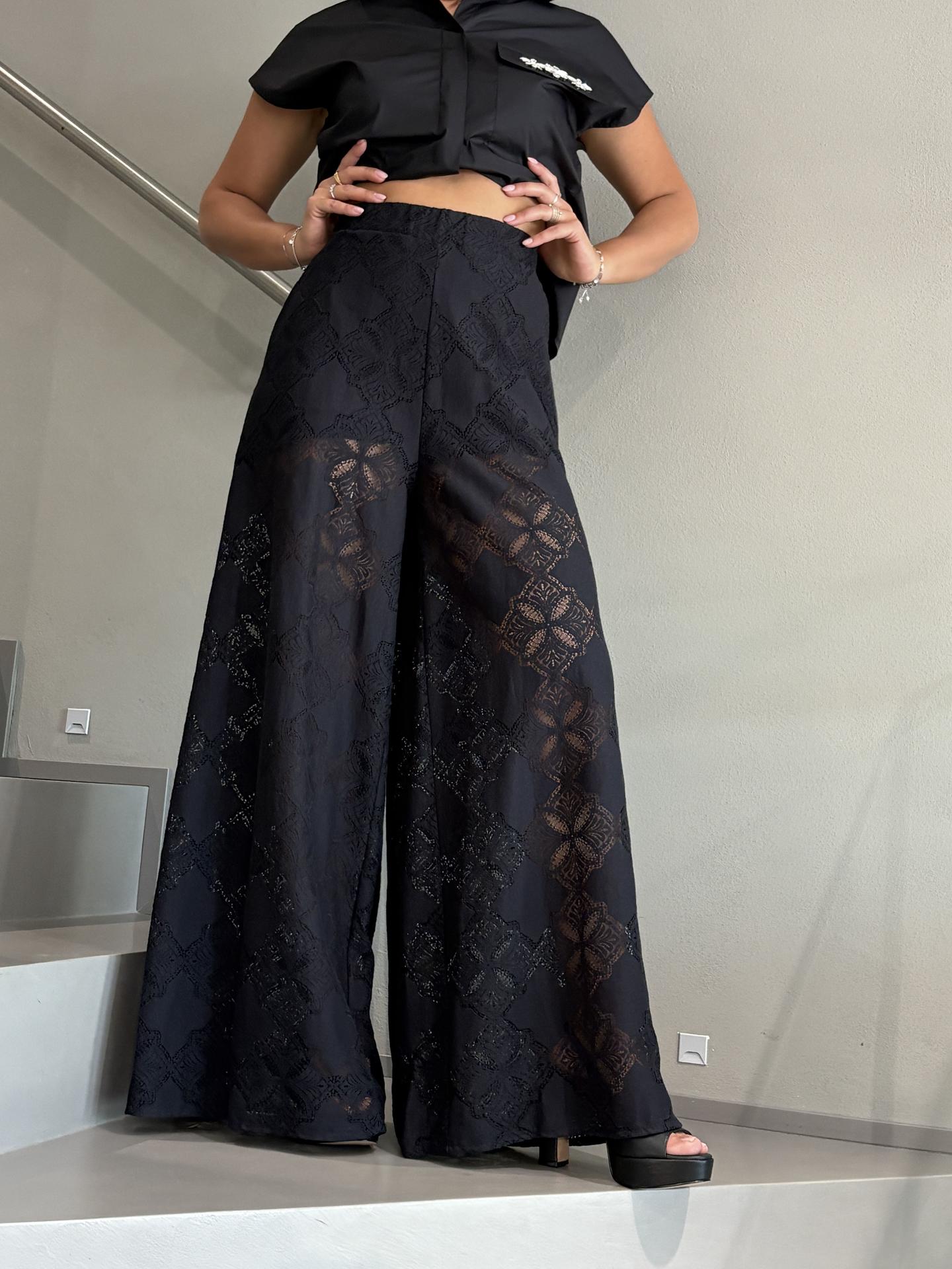 PANTALONE SUSY STAR ST83177ELD NERO