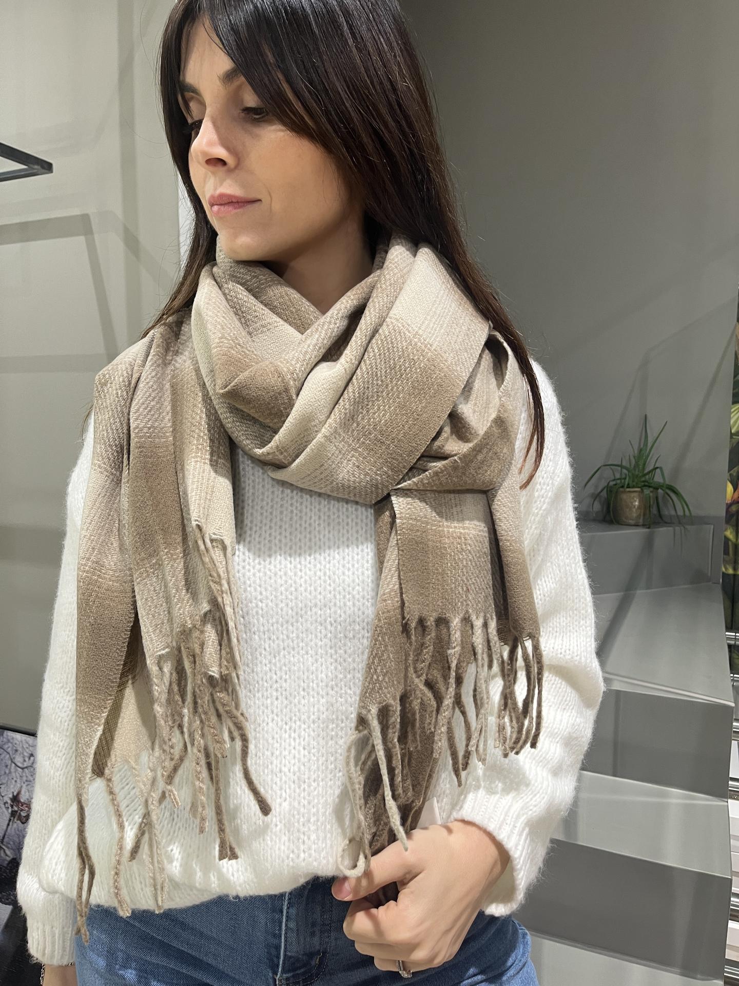 SCIARPA SUSY STAR ST9314RE TORTORA