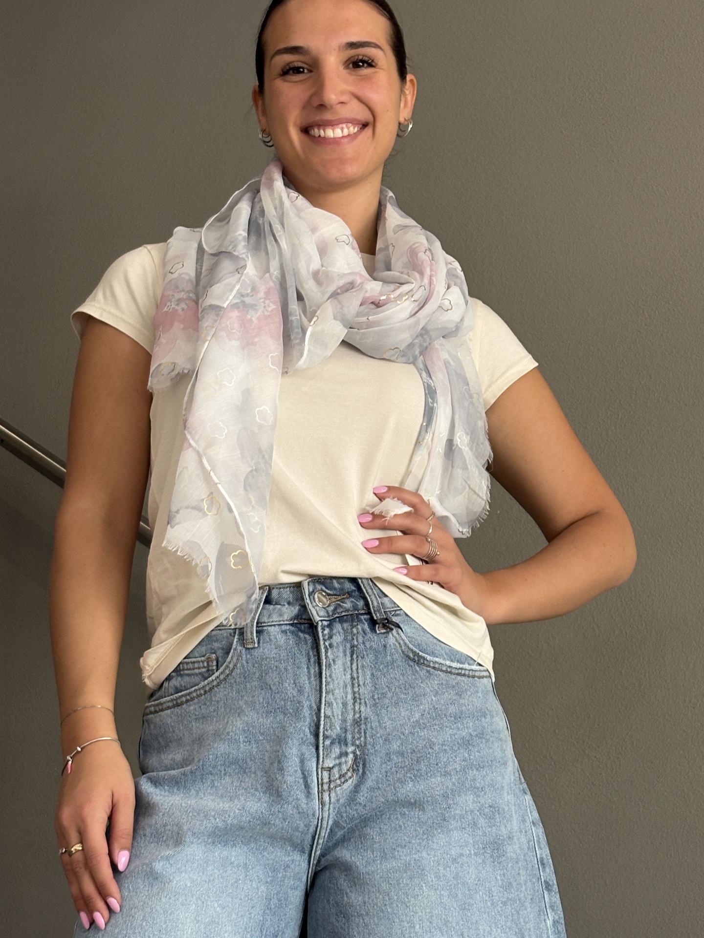 FOULARD SUSY STAR ST9457RE GRIGIO