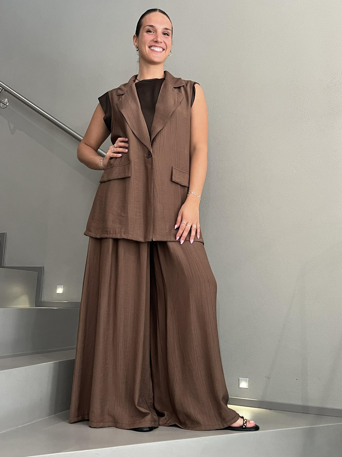 ABITO SUSY STAR STLS25042479 MARRONE