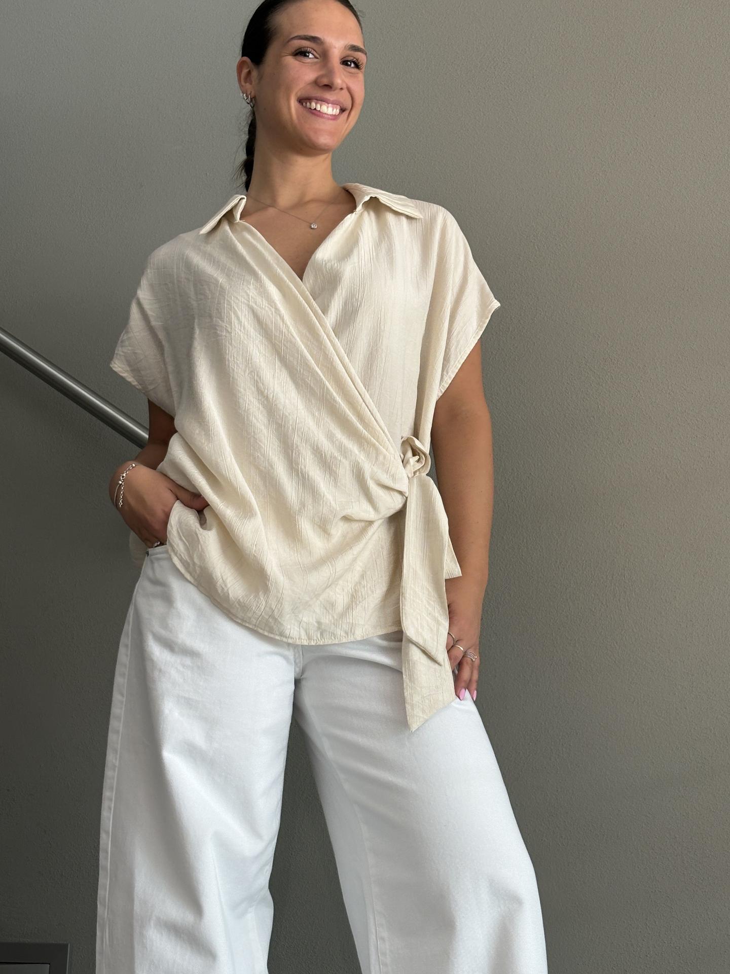 MAGLIA SUSY STAR STLS2539 BEIGE