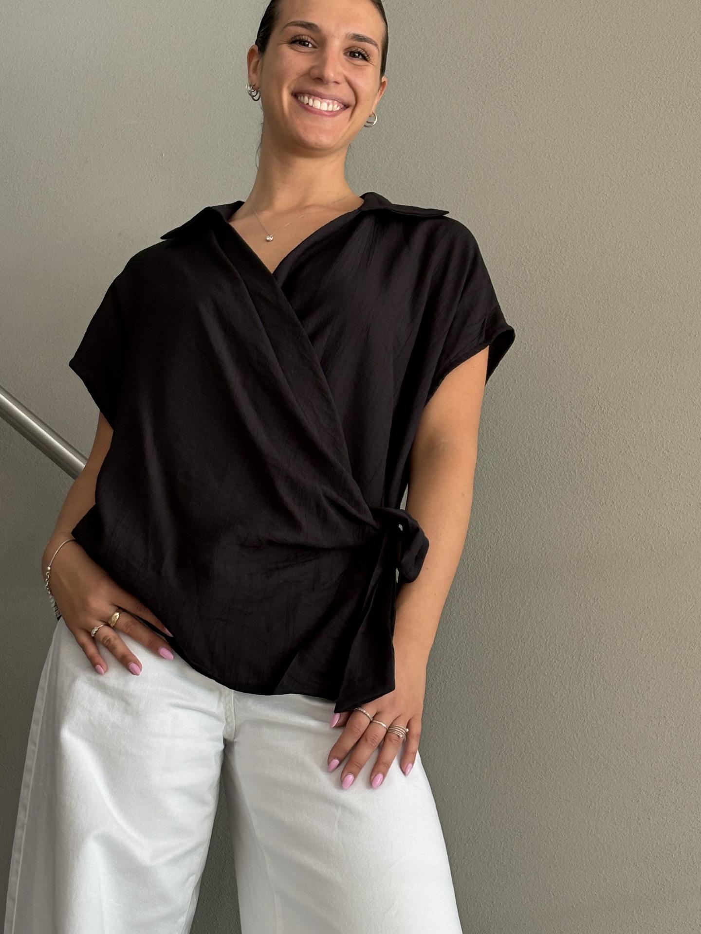 MAGLIA SUSY STAR STLS2539 NERO