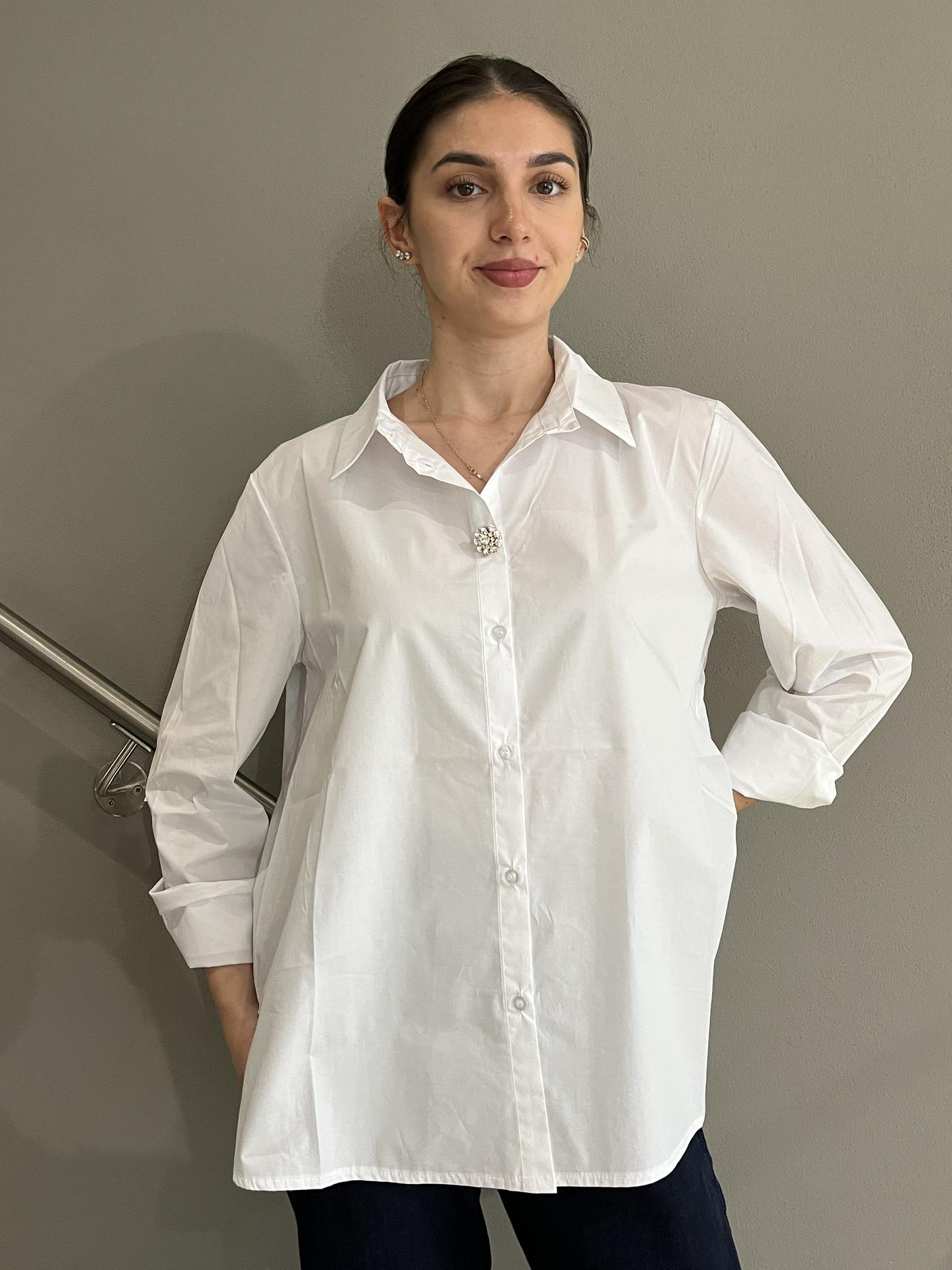 CAMICIA SUSY STAR STS700326 BIANCO