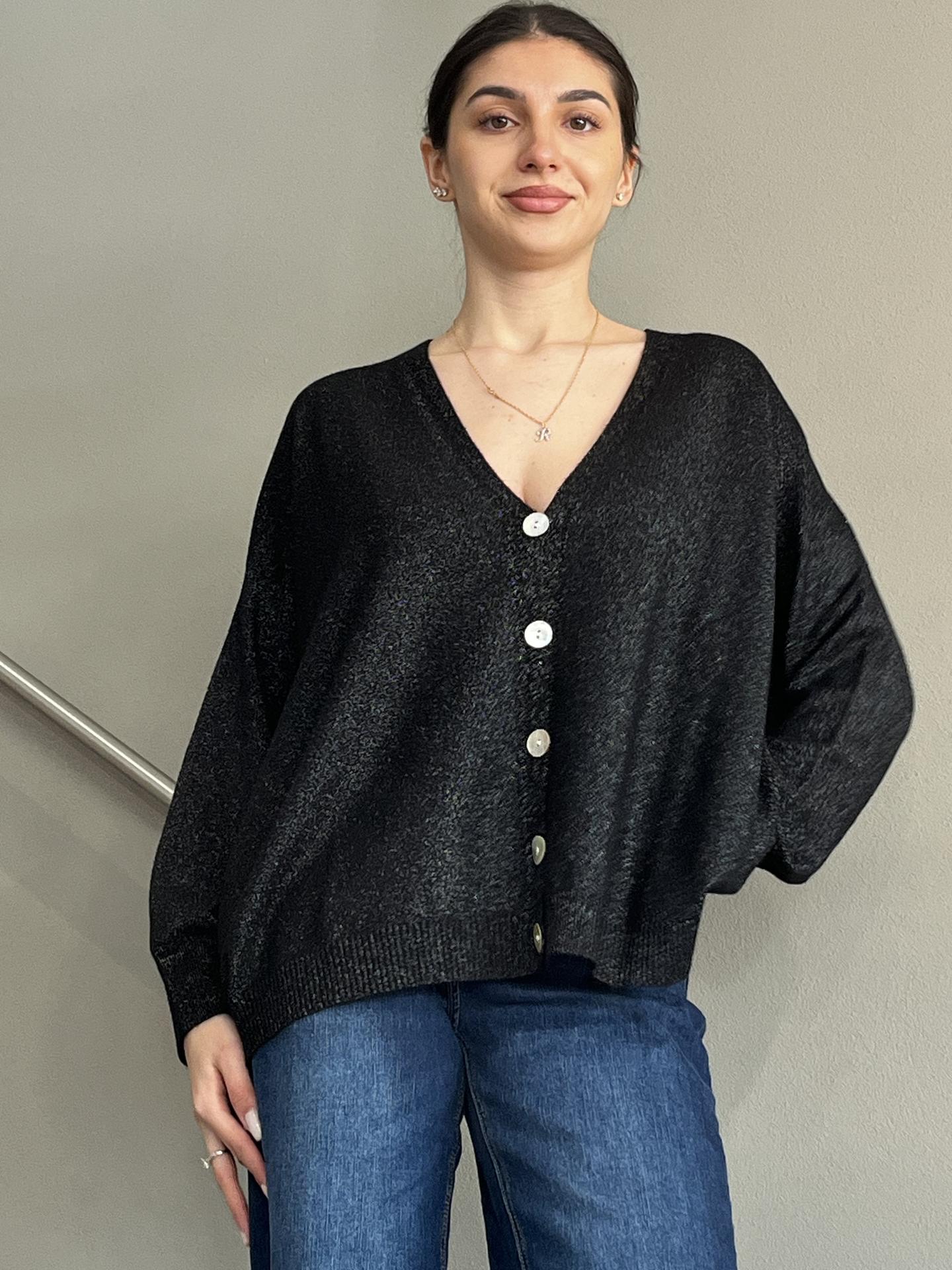 MAGLIA SUSY STAR STSX7088 NERO