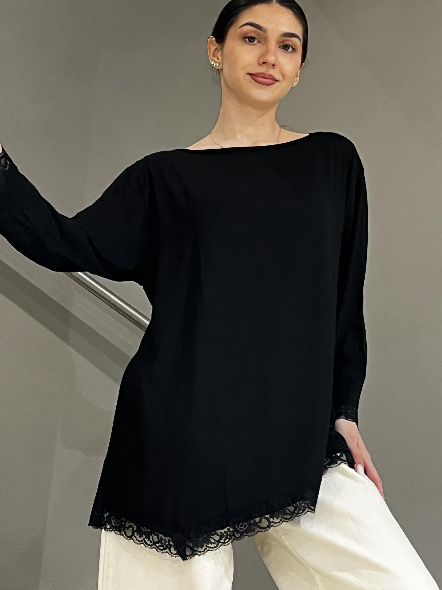 MAGLIA SUSY STAR STSY0362 NERO