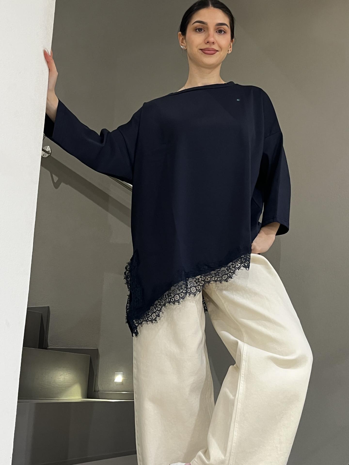 MAGLIA SUSY STAR STSY0366 BLUE