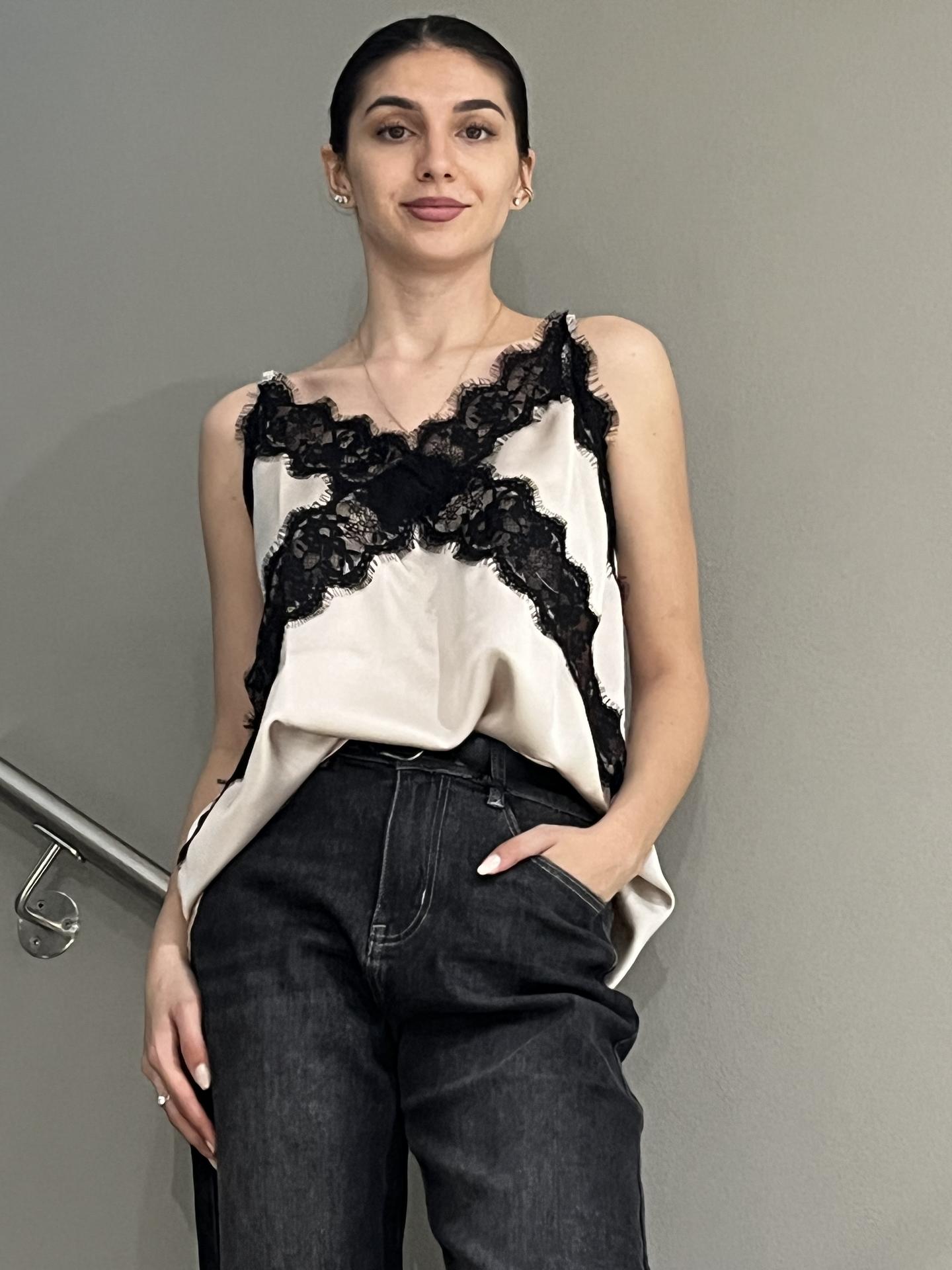 MAGLIA SUSY STAR STV026 BEIGE