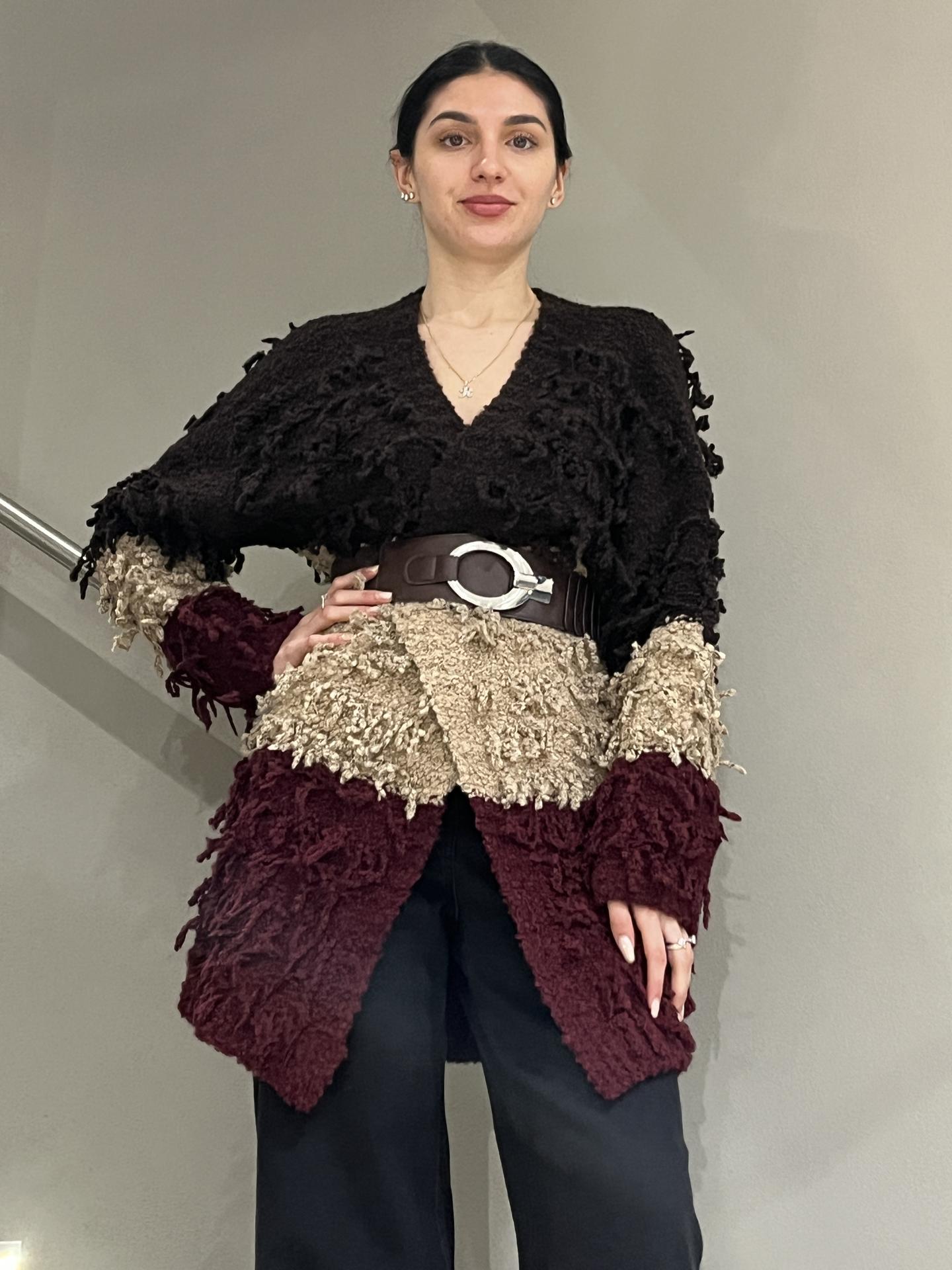 CARDIGAN SUSY STAR STWB1172 BORDEAUX