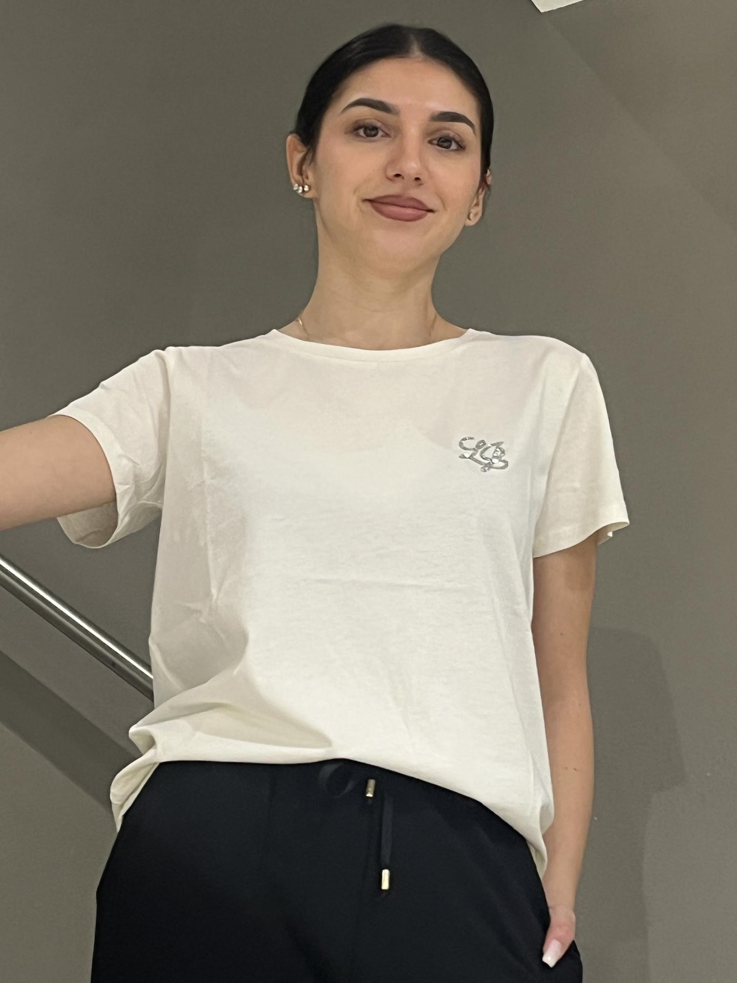 MAGLIA LIU.JO WEAR TA6056 BIANCO