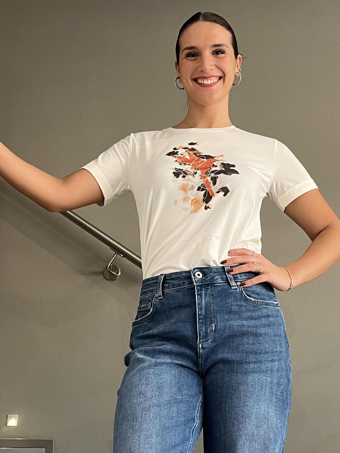 MAGLIA LIU.JO WEAR TA6163 BIANCO