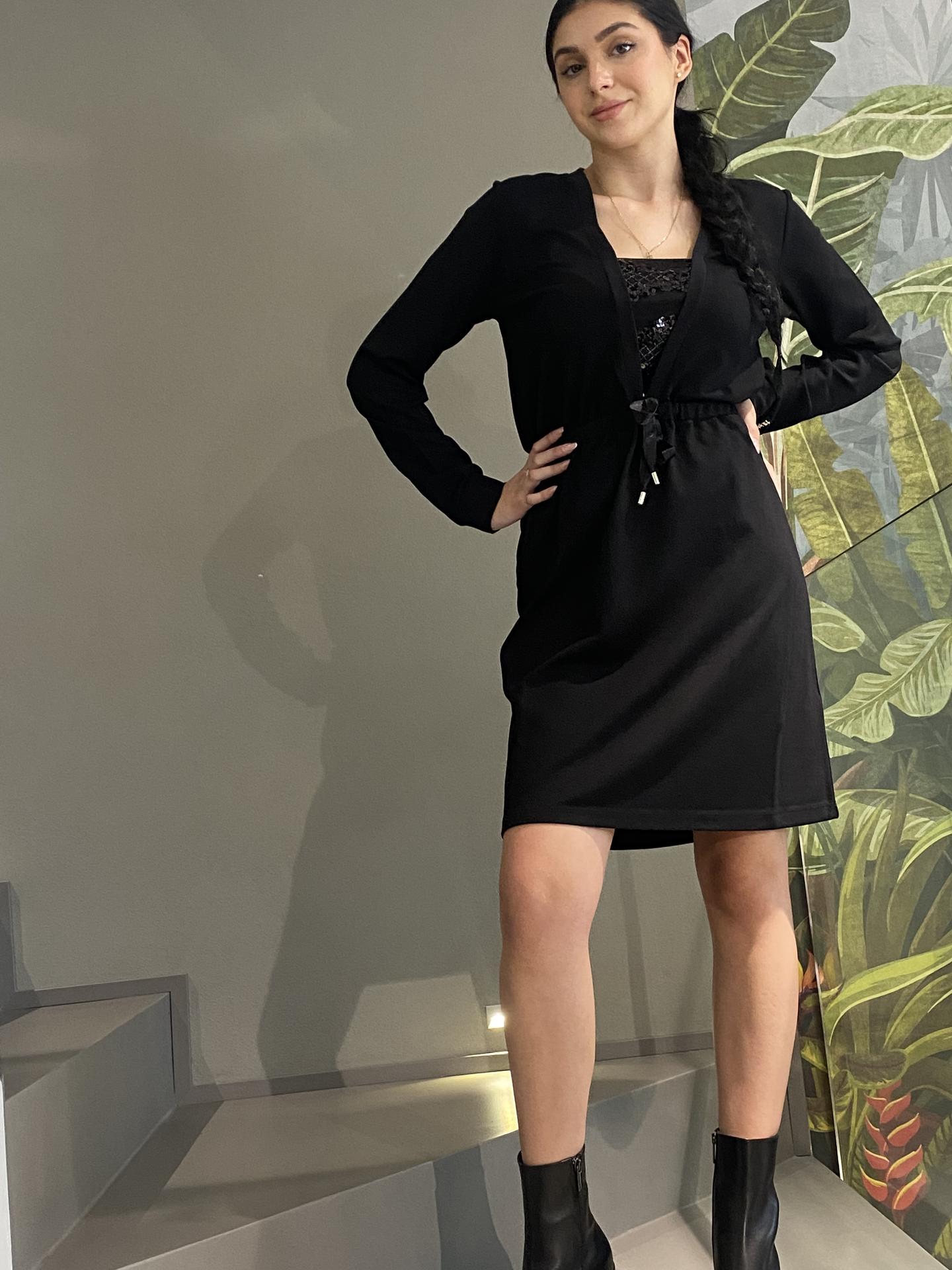 ABITO LIU.JO WEAR TF3157 NERO