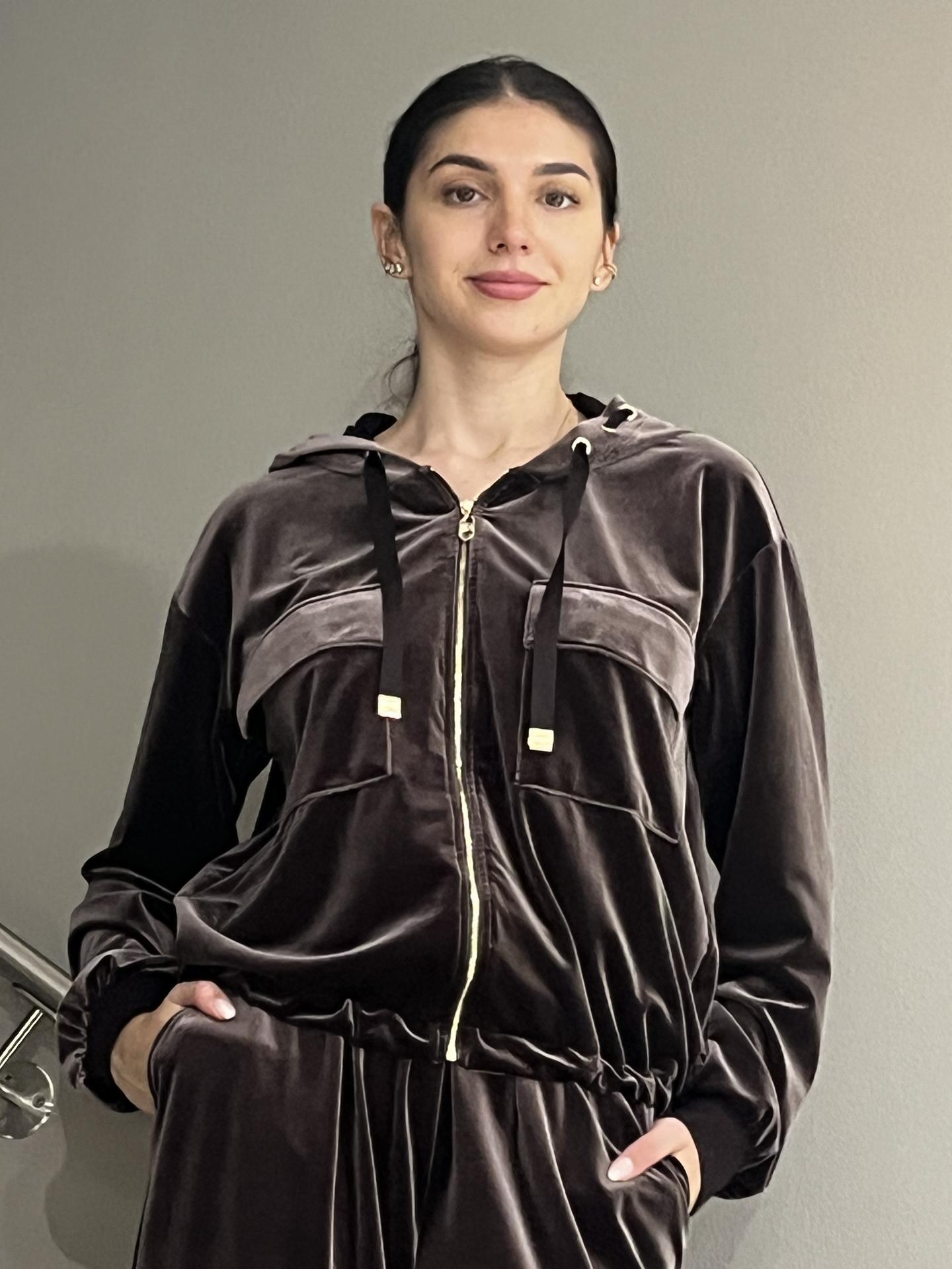 MAGLIA LIU.JO WEAR TF5108 MARRONE