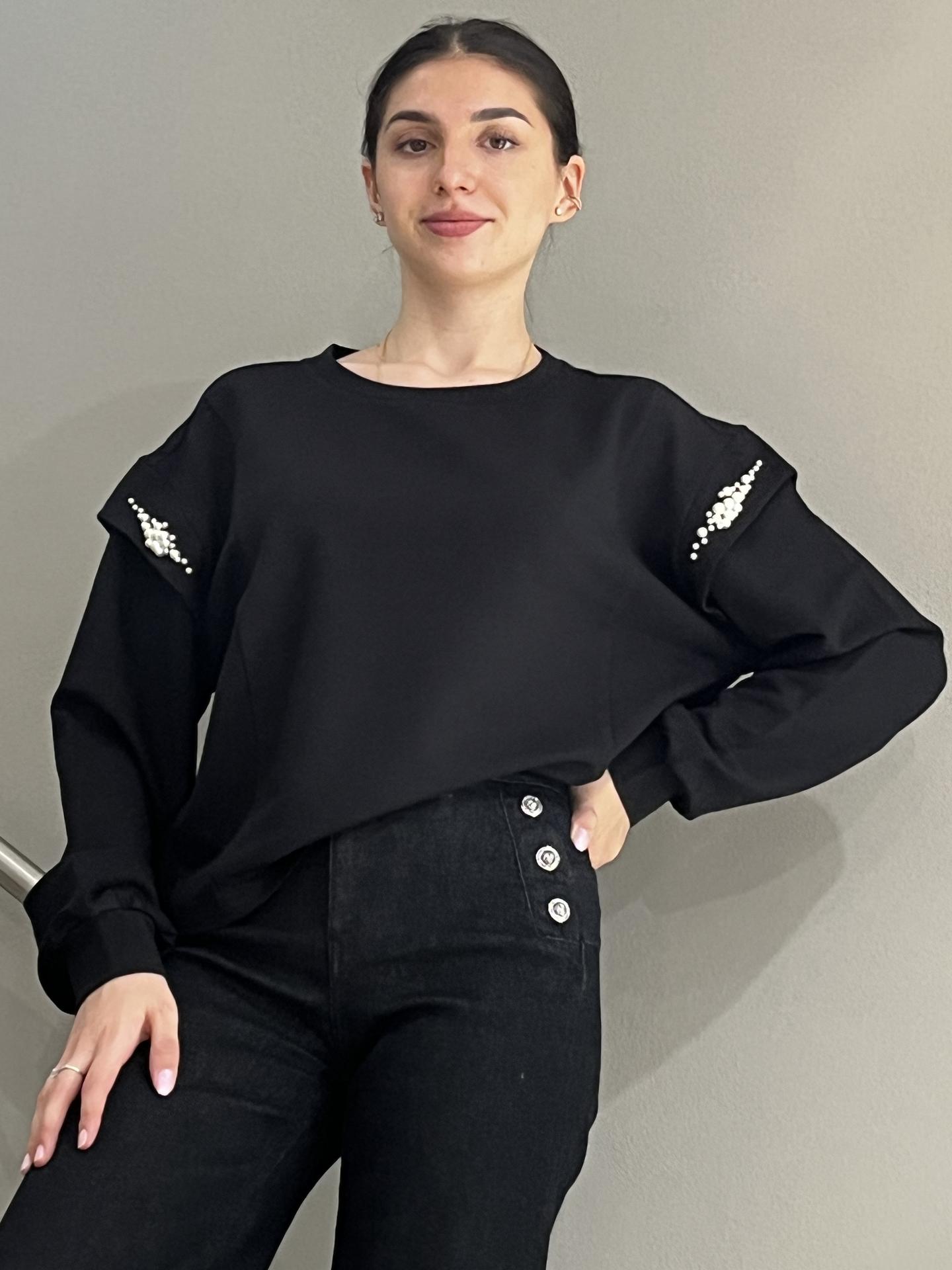 MAGLIA LIU.JO WEAR TF5153 NERO