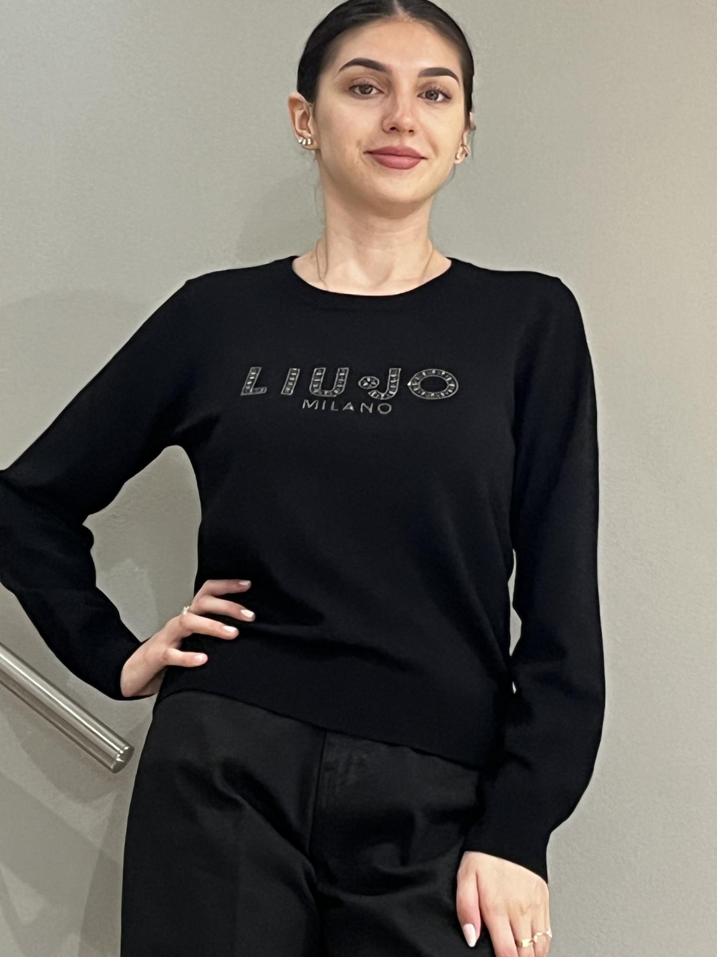 MAGLIA LIU.JO WEAR TF5248 NERO