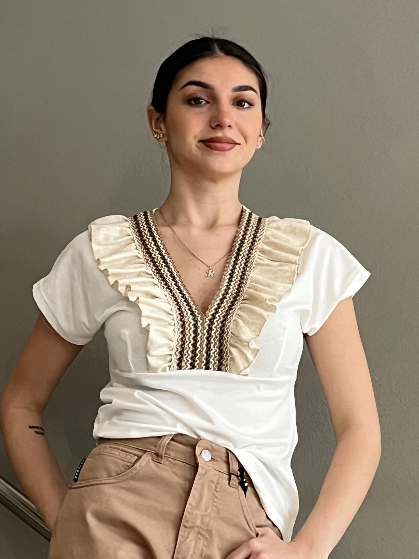 T-SHIRT HAVEONE TJAN139 BIANCO