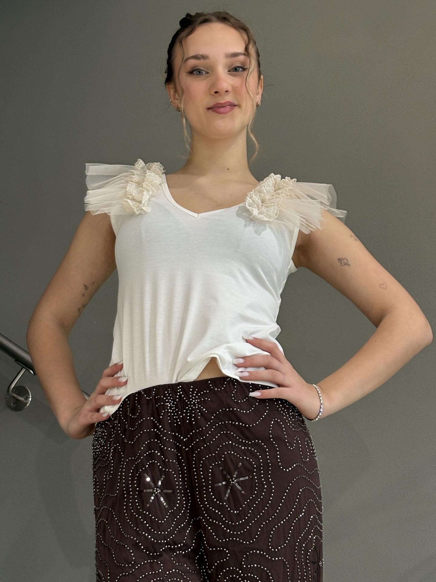 T-SHIRT HAVEONE TJAQ113 BEIGE