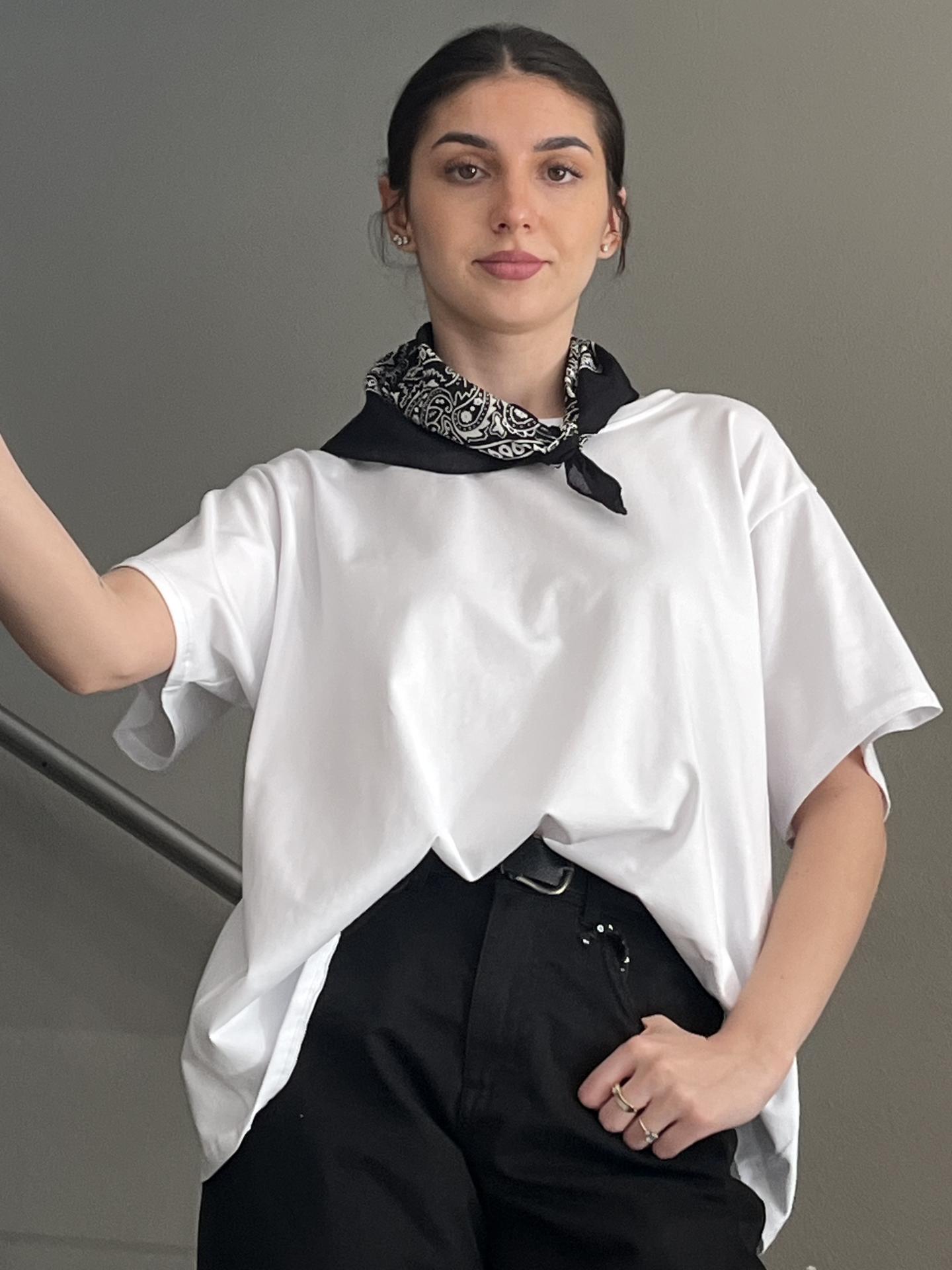 T-SHIRT HAVEONE TJSN100 BIANCO