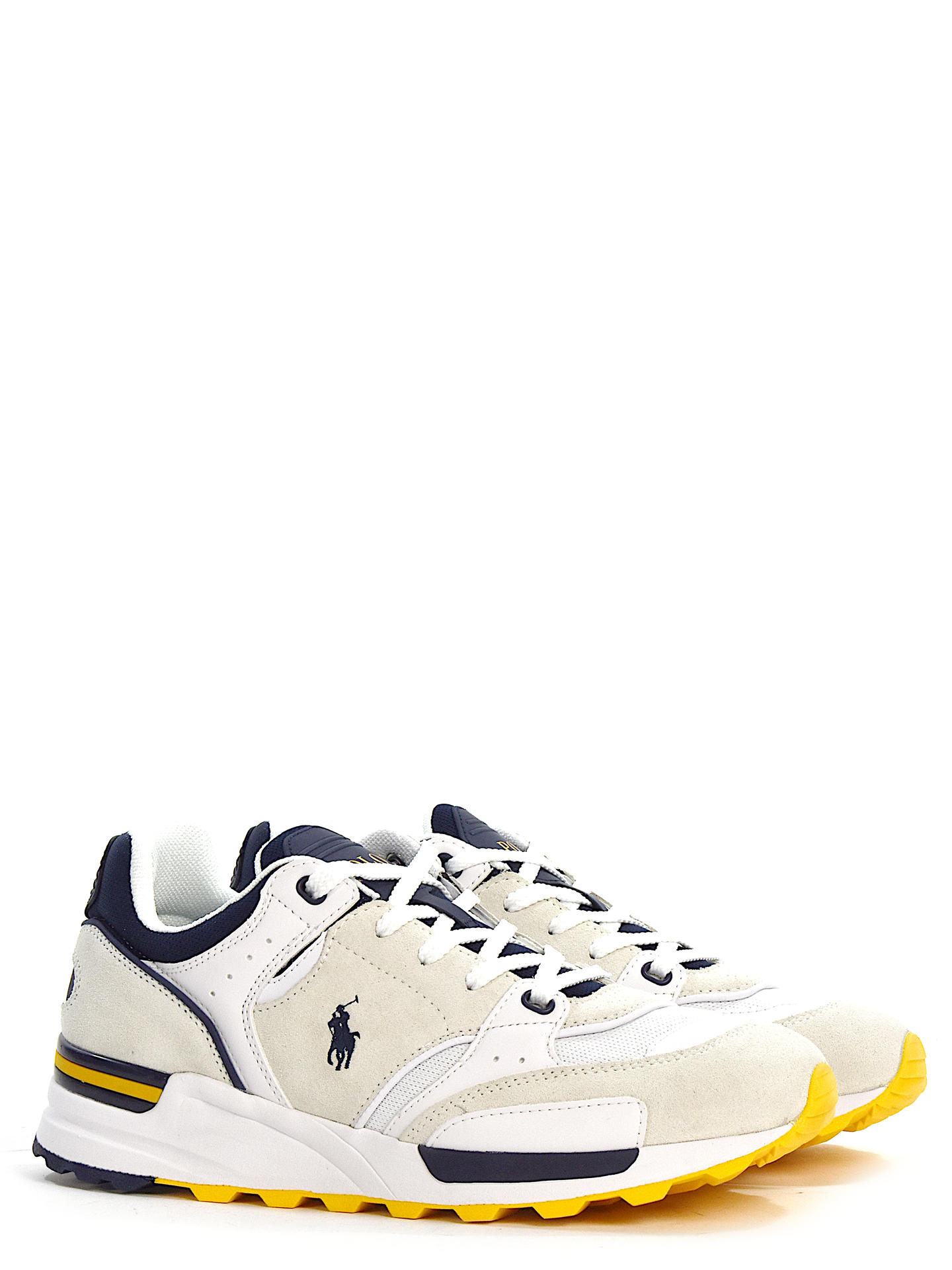 SNEAKERS RALPH LAUREN TRACKSTR200 BIANCO/GIALLO