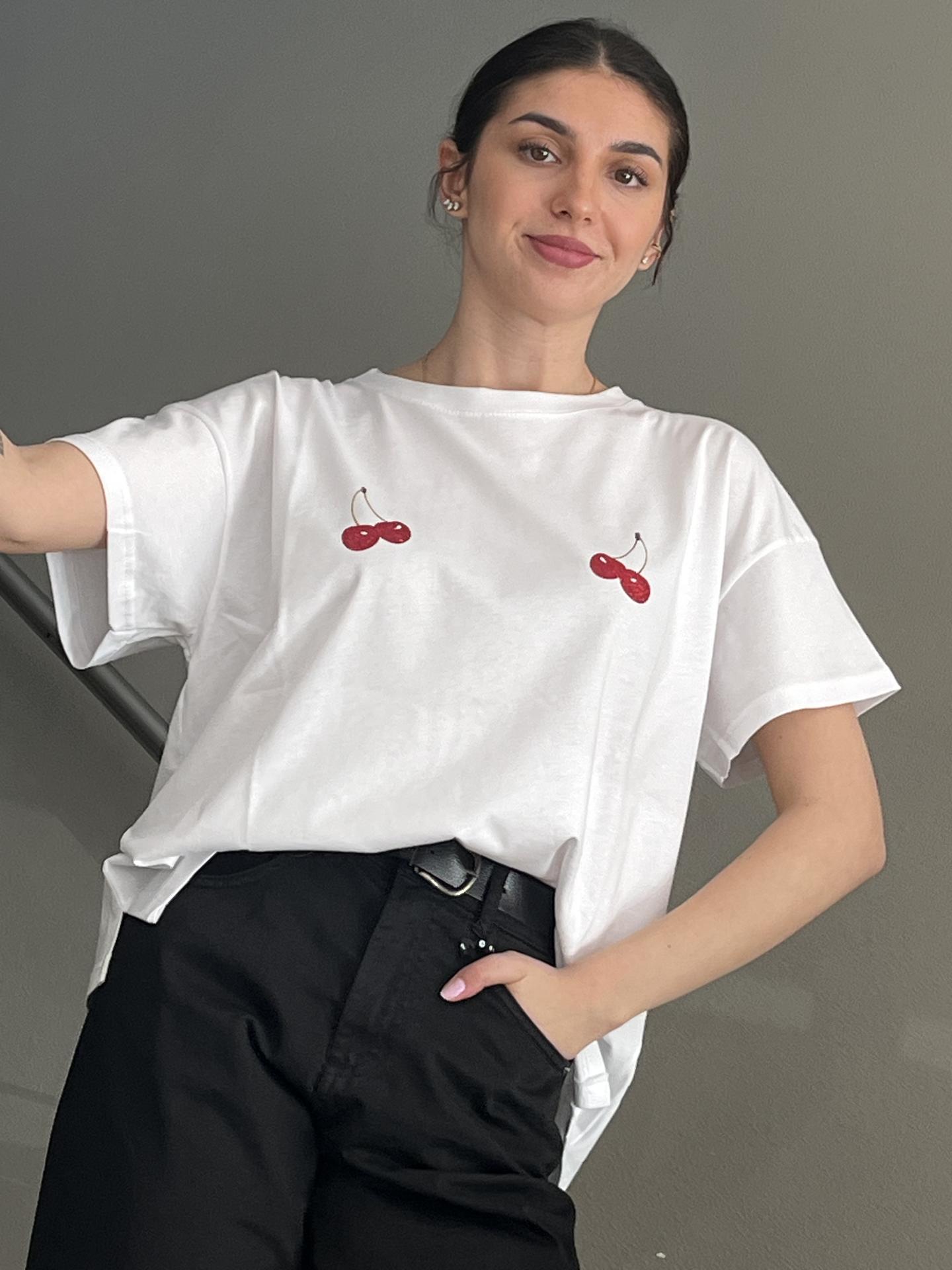 T-SHIRT TWO-WAY TS25SGI16W BIANCO