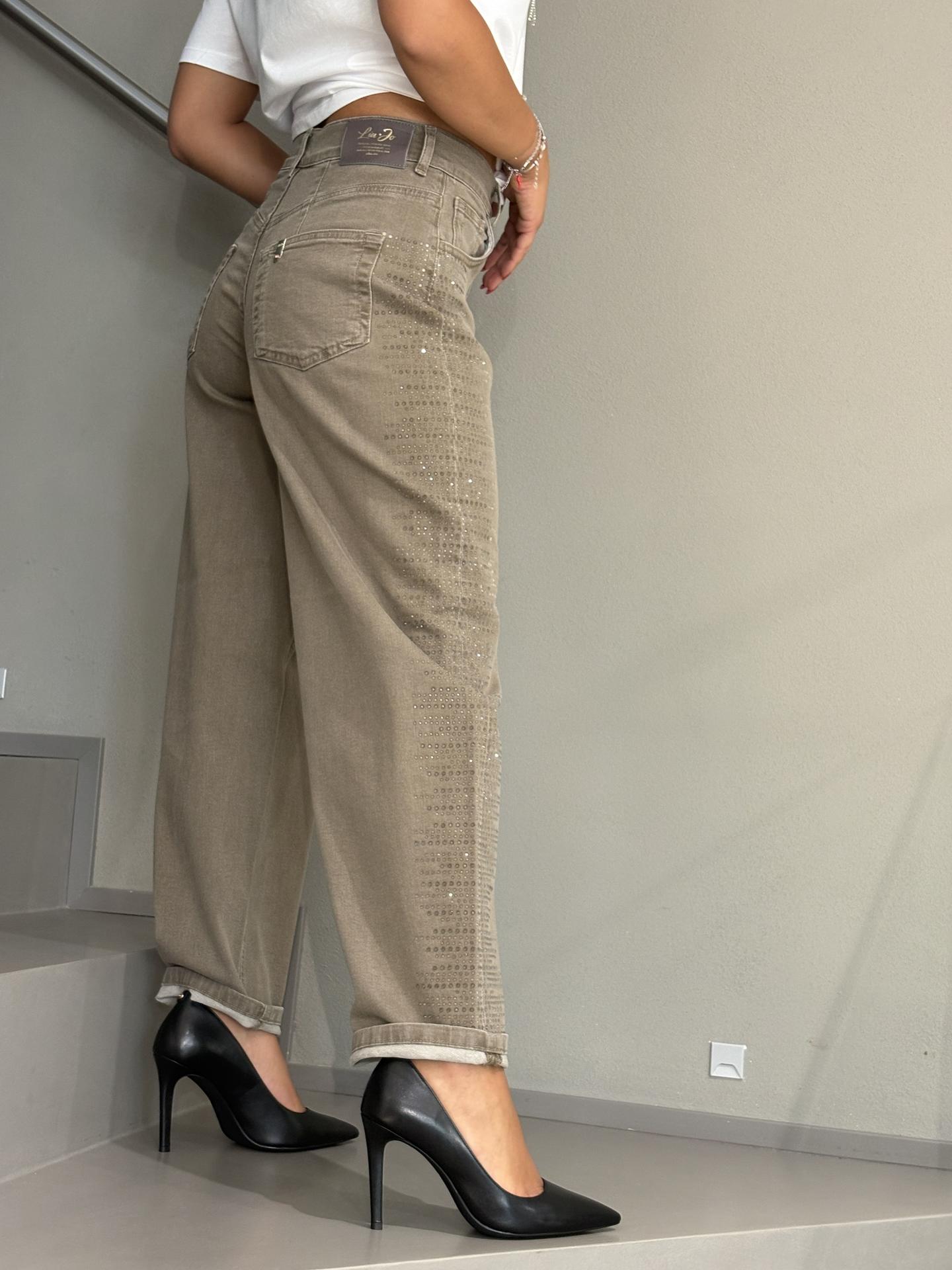 JEANS LIU.JO WEAR UF6230 TAUPE