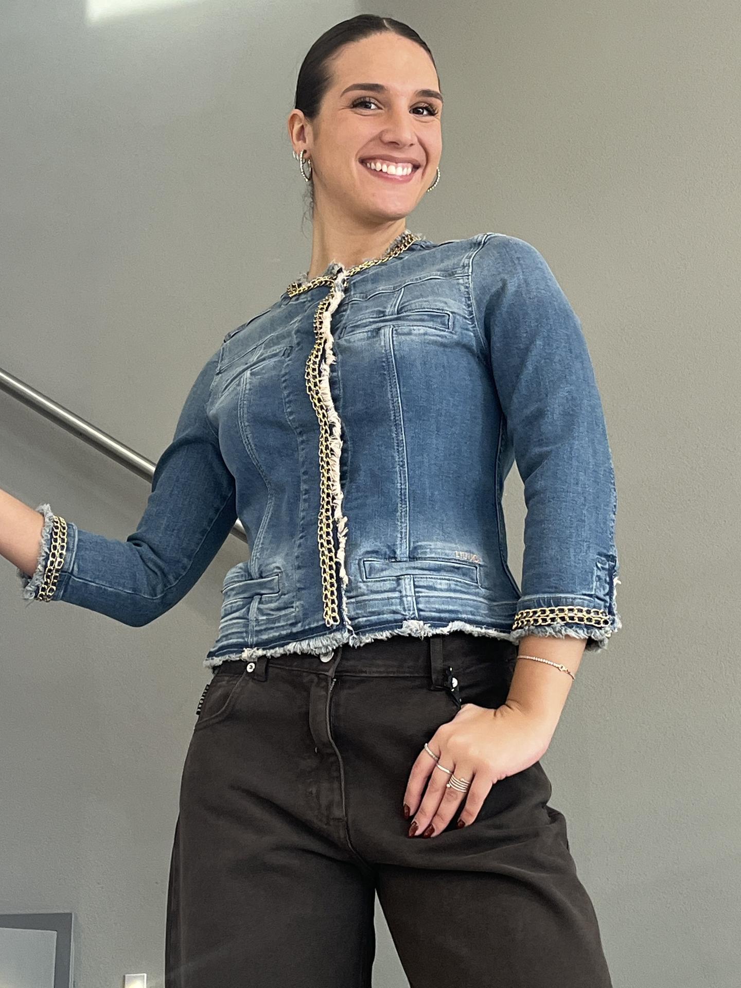 GIACCA LIU.JO WEAR UXX03977556 BLUE