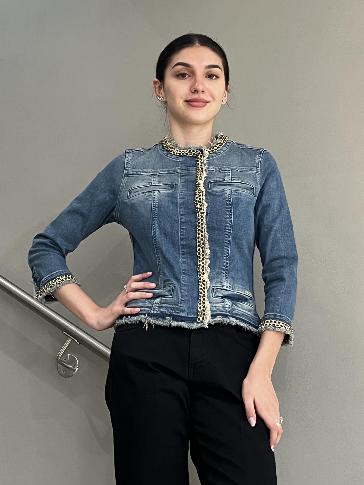 GIACCA LIU.JO WEAR UXX039D4128 BLUE