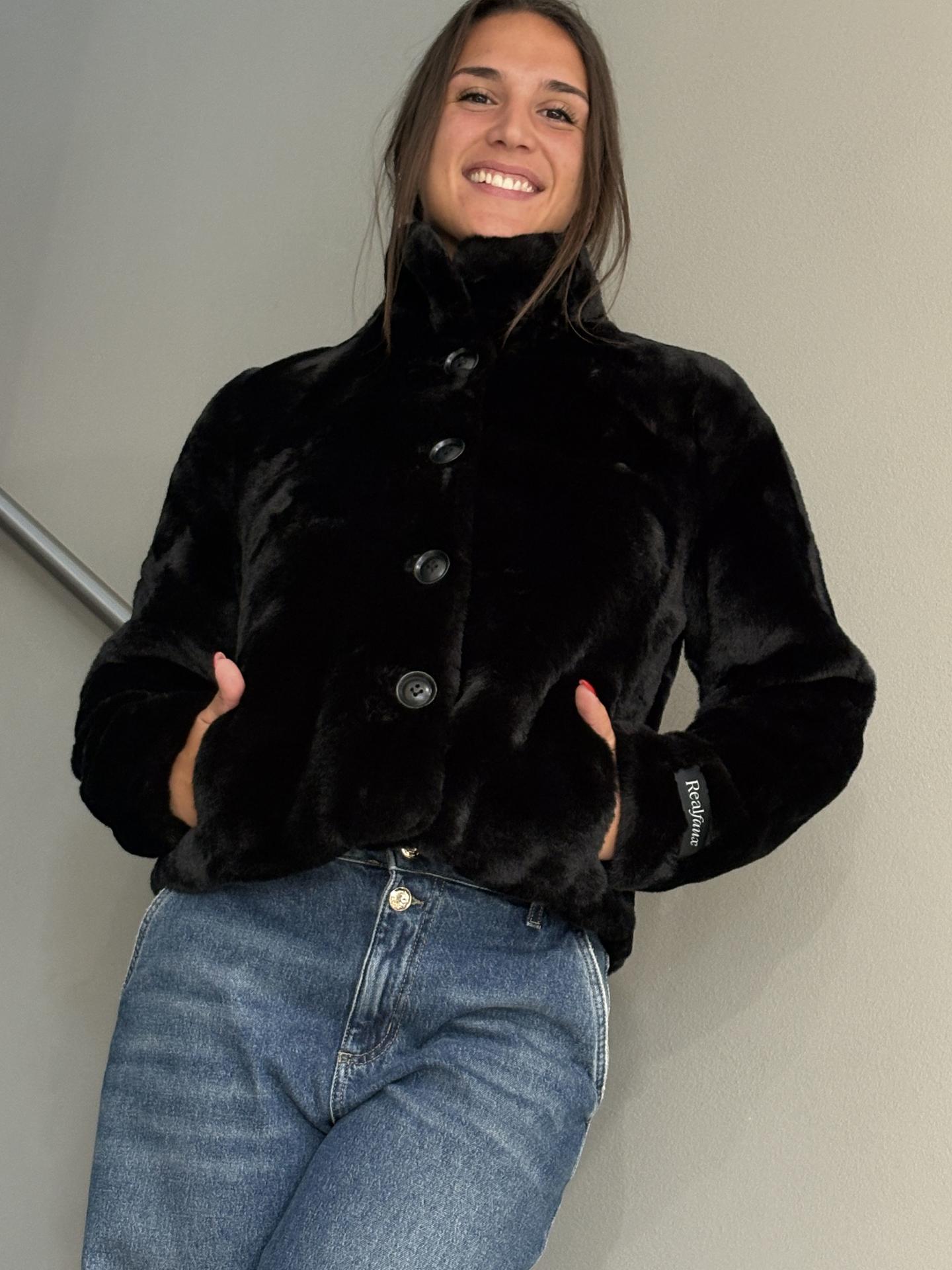 GIUBBINO RINO&PELLE VIE NERO
