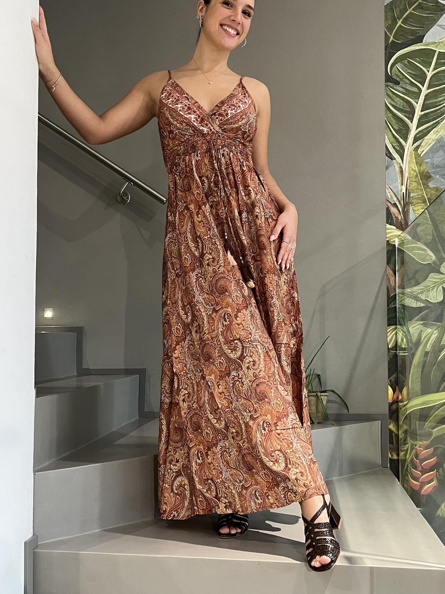 ABITO PAHIESA FORMENTERA VL2270 BEIGE