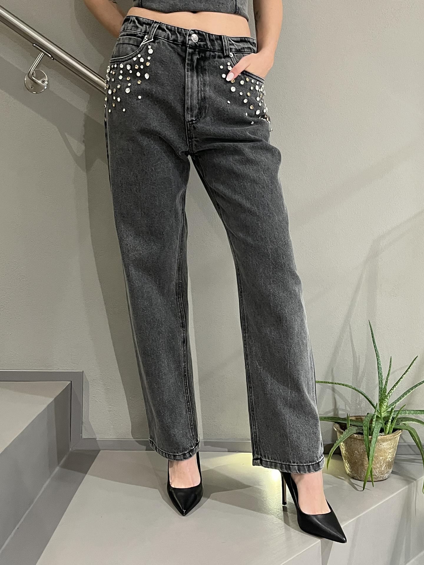 JEANS MOTEL W25P297 NERO