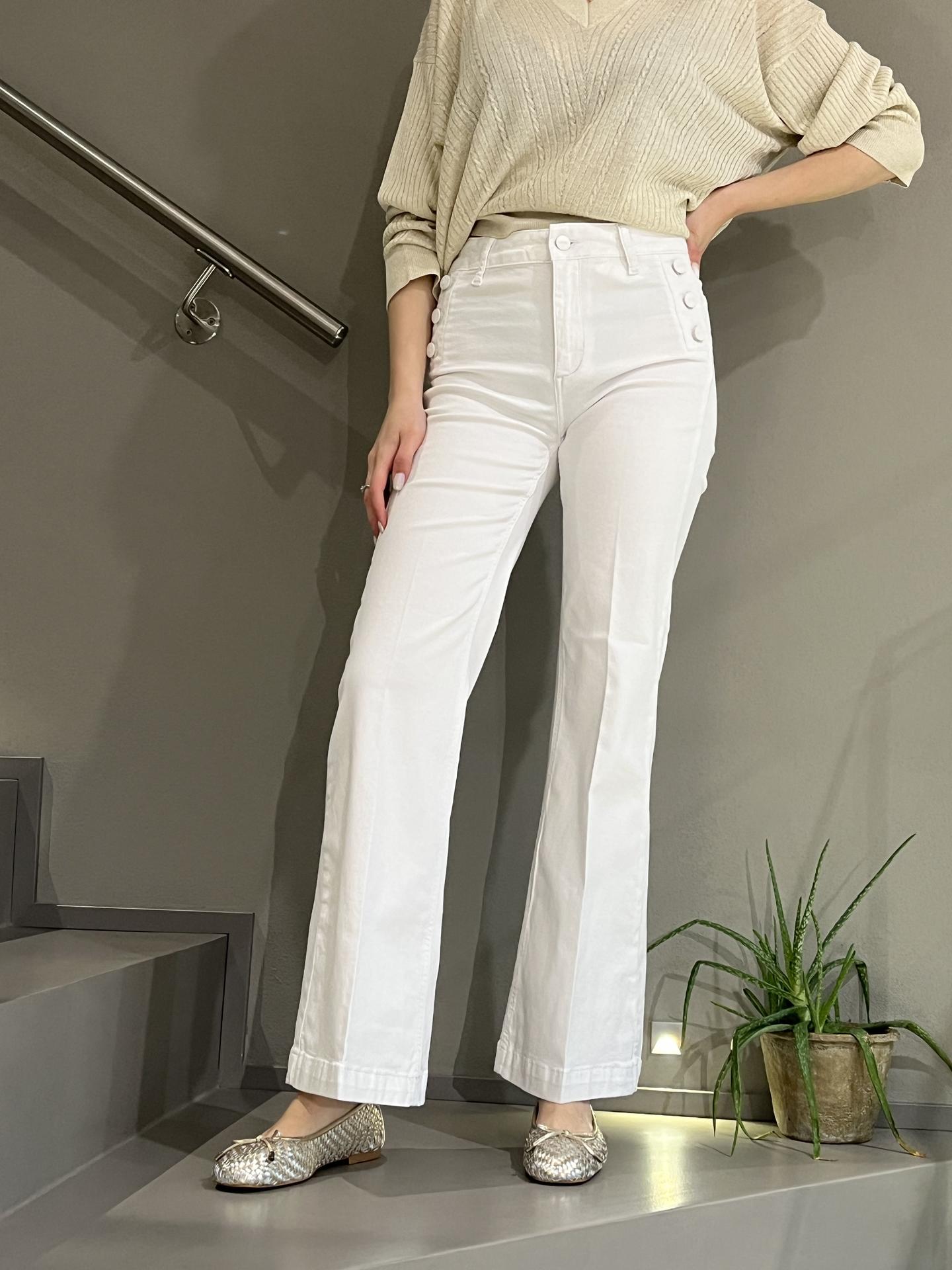 PANTALONE LIU.JO WEAR WA6403 BIANCO