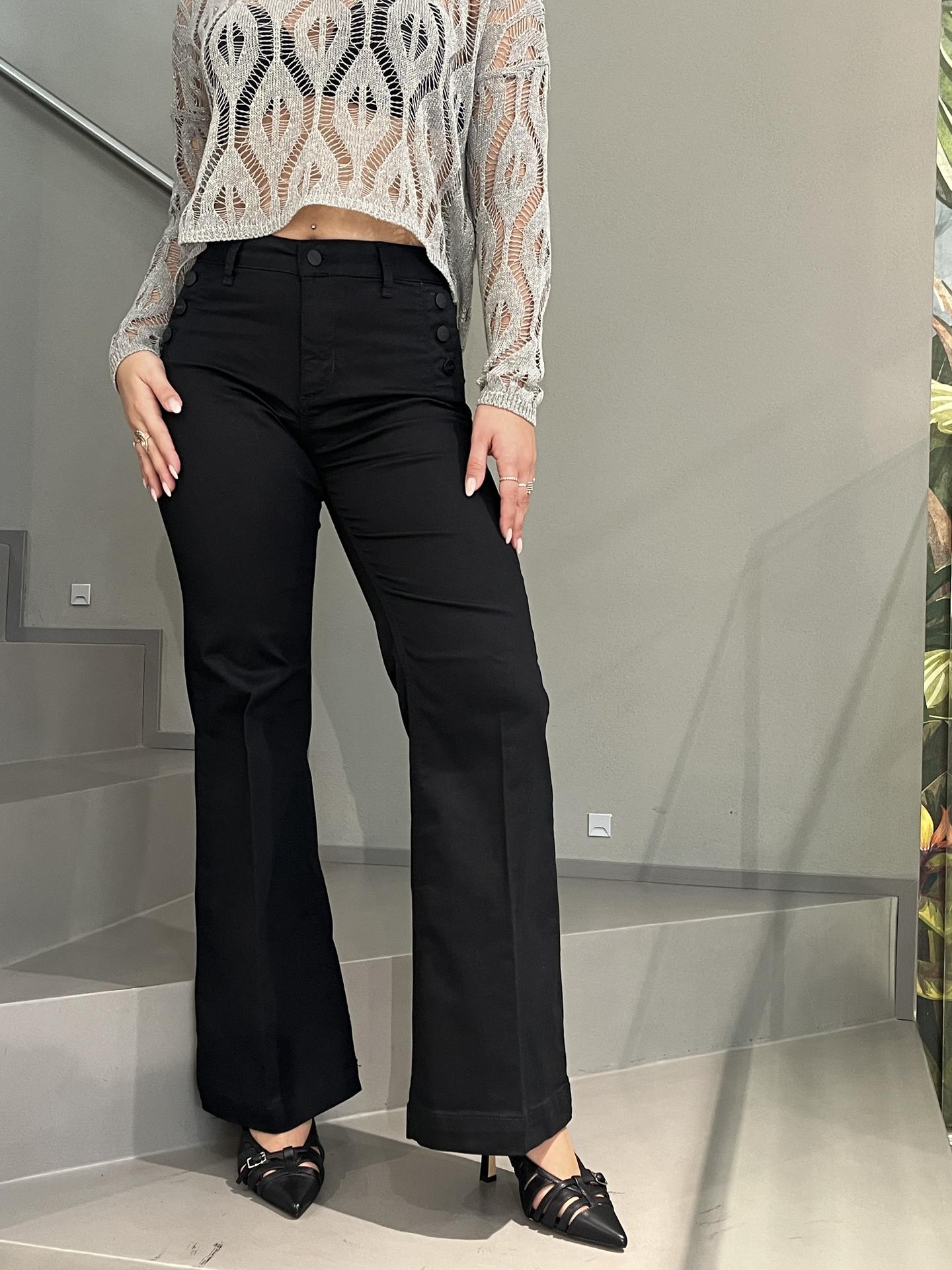 PANTALONE LIU.JO WEAR WA6403 NERO