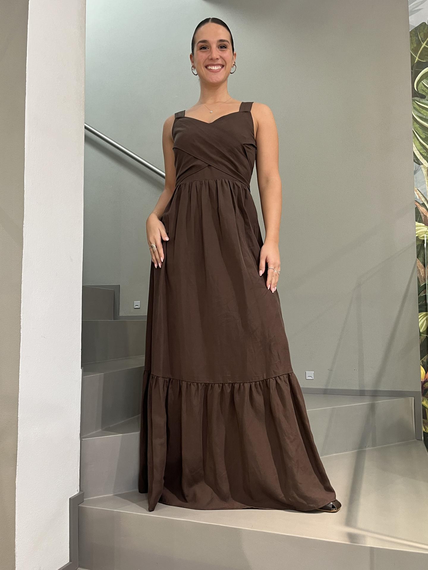 ABITO LIU.JO WEAR WA6428 MARRONE