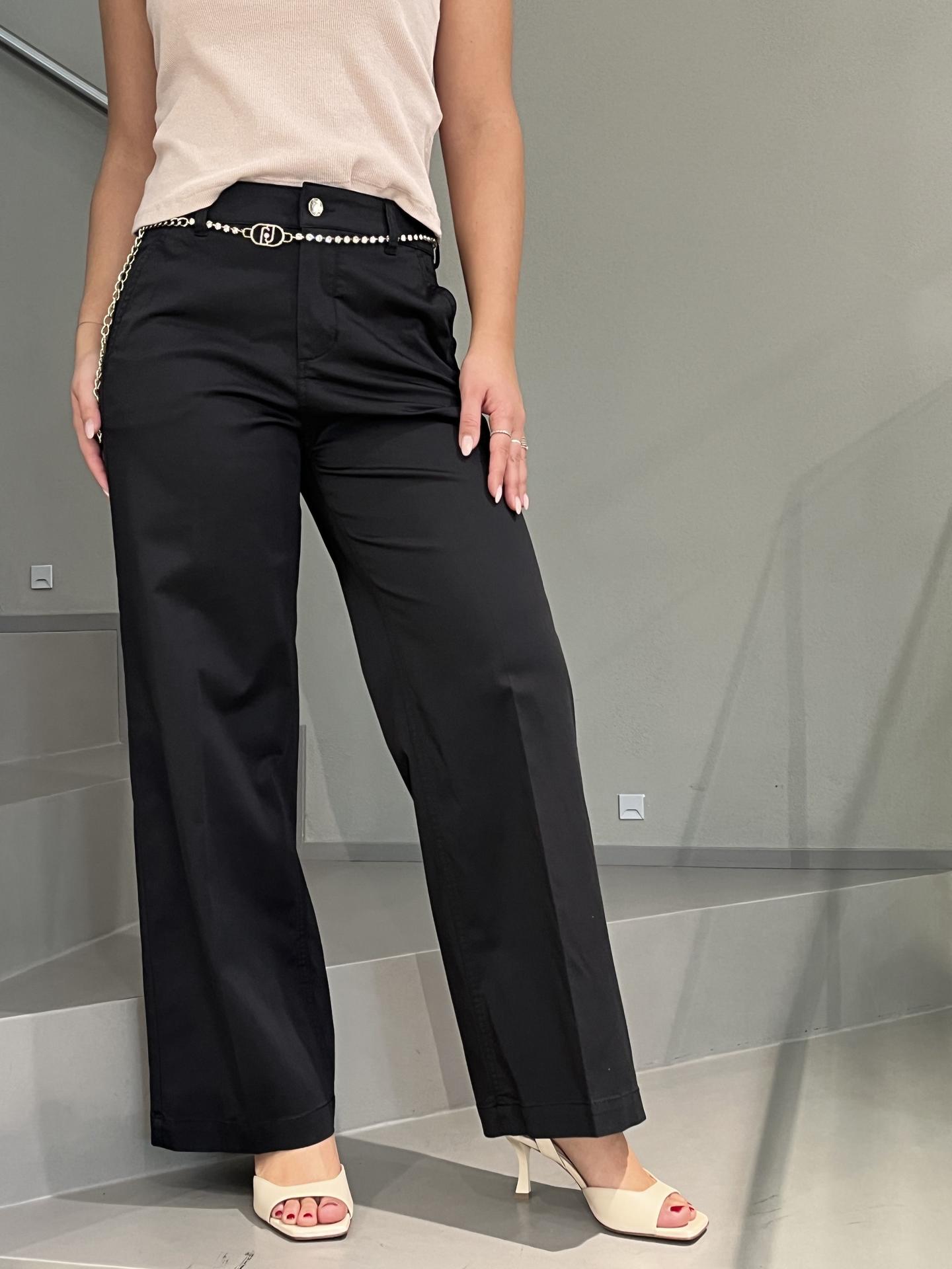 PANTALONE LIU.JO WEAR WA6475 NERO