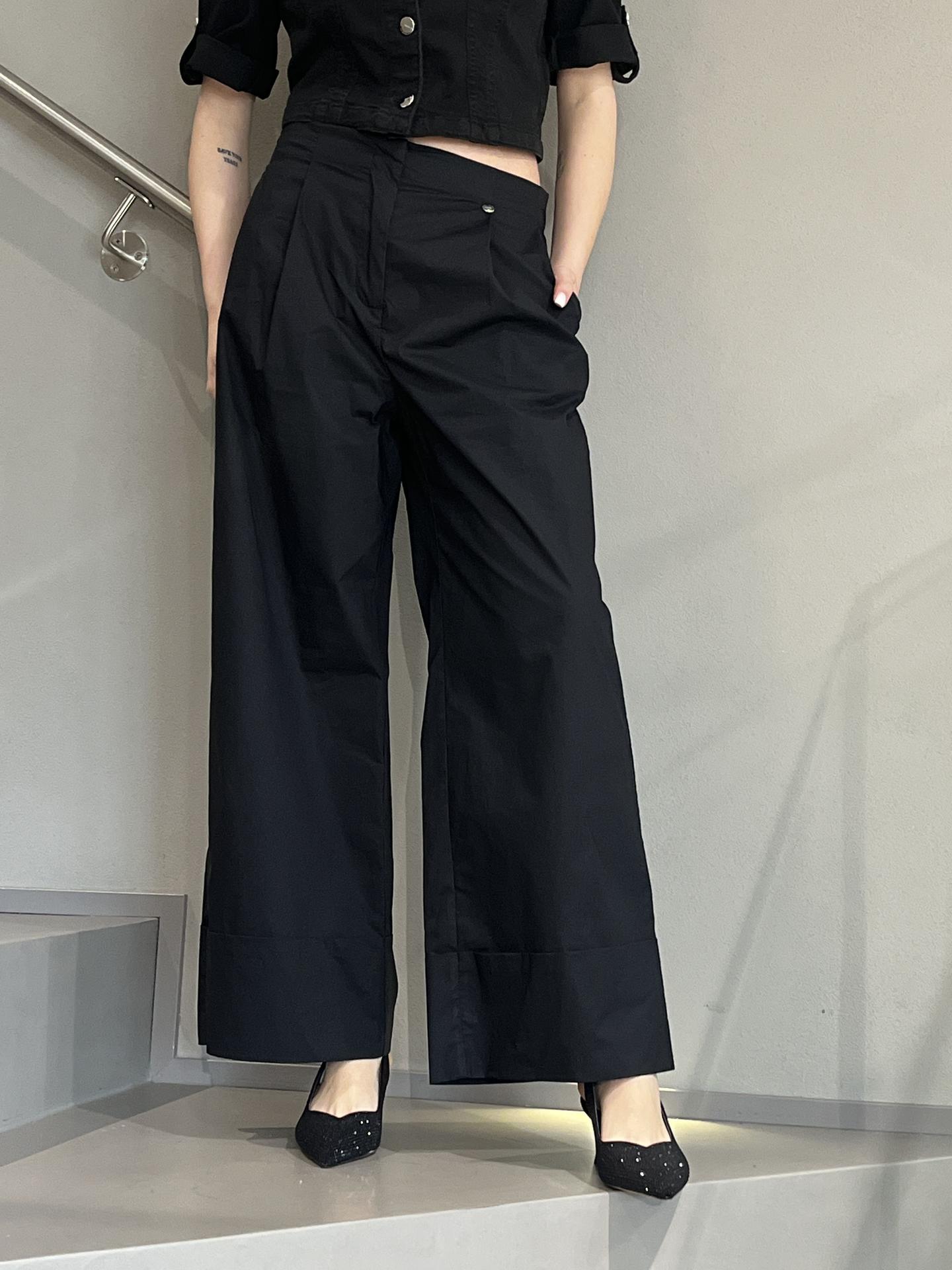 PANTALONE LIU.JO WEAR WA6498 NERO