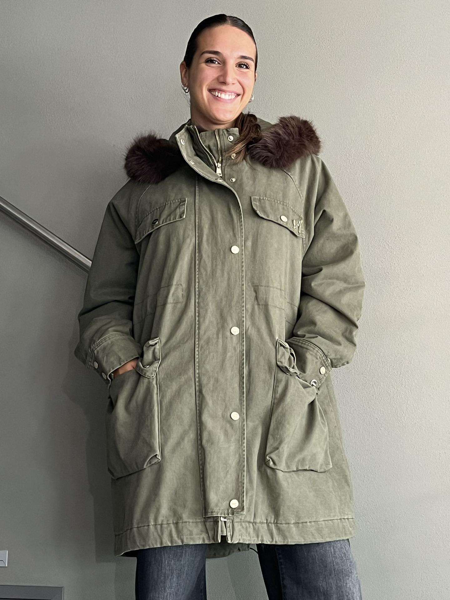 GIUBBINO LIU.JO WEAR WF6002 VERDE