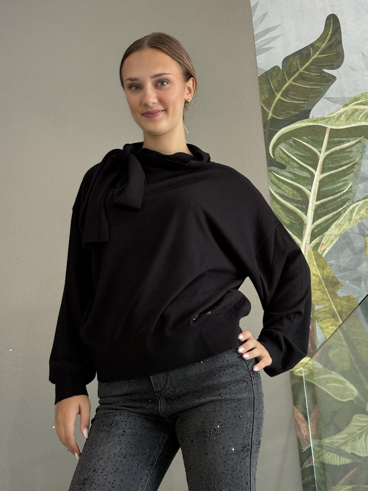 MAGLIA LIU.JO WEAR WF6445 NERO