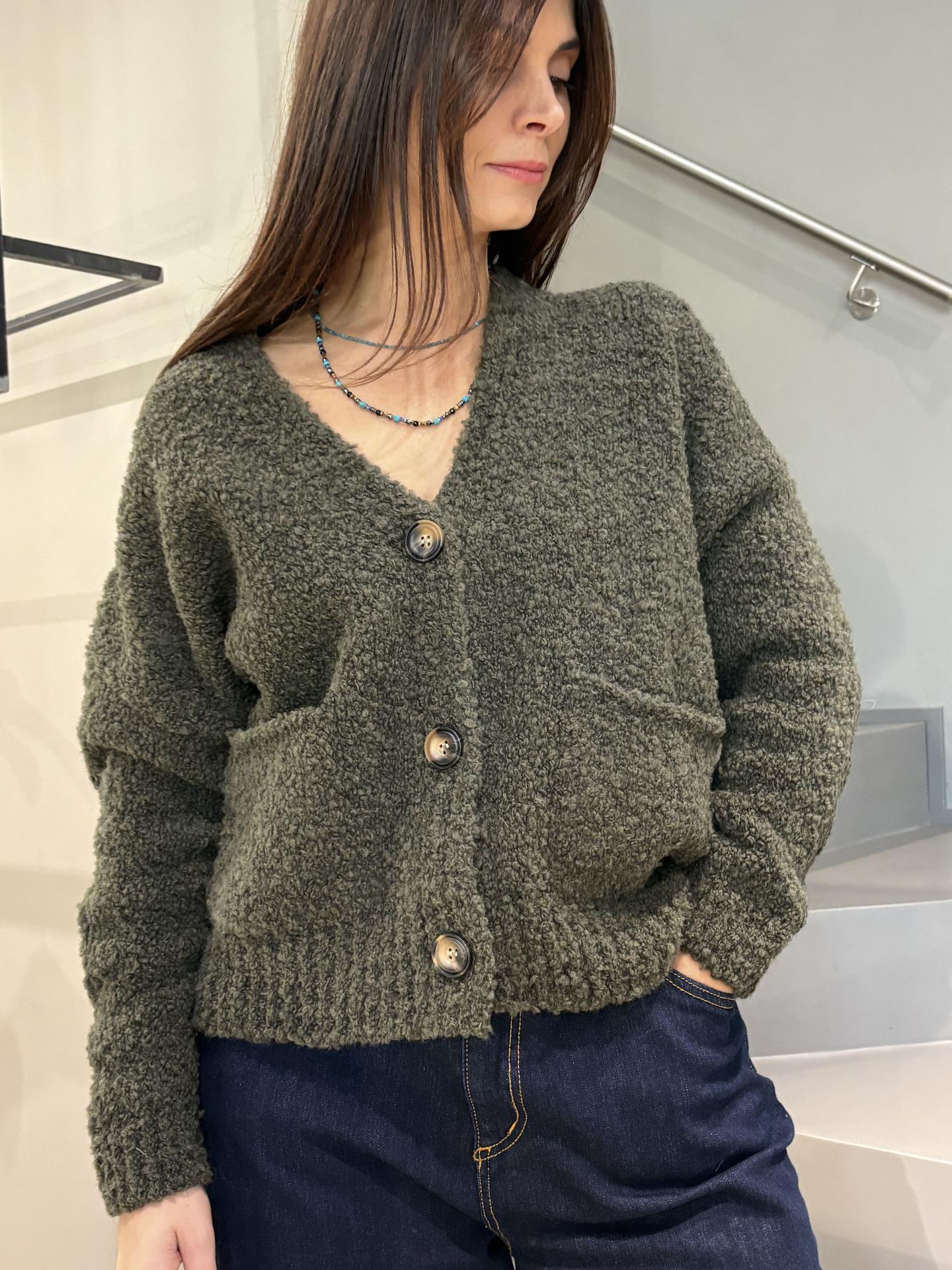 MAGLIA SUSY MIX WK32848 VERDE